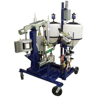 coating mixer-dispenser / resin / screw / epoxy