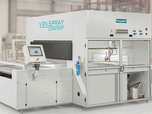 automatic spray painting plant