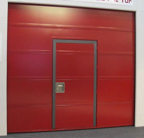 sectional doors / indoor / steel / fireproof