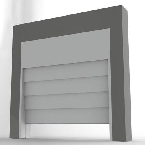 fold-up doors / galvanized steel / fireproof