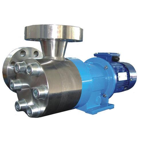 chemical pump / magnetic-drive / peripheral / for toxic fluids