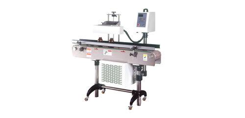 automatic heat sealer / ferromagnetic / cap / for glass bottles