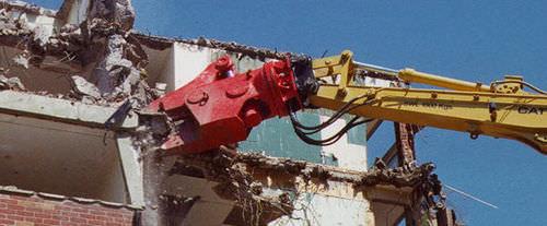 secondary demolition hydraulic crusher