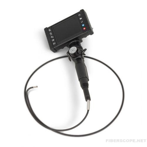 flexible boroscope / with memory card / infrared / LCD display