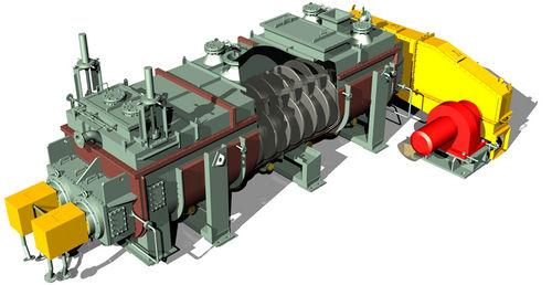 hot air dryer / sterilization / cooler / for the chemical industry