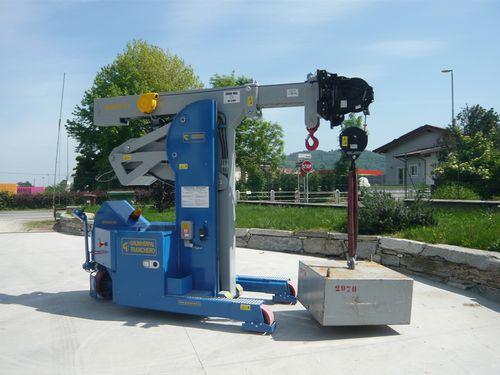 mobile crane / telescopic / mold handling / light