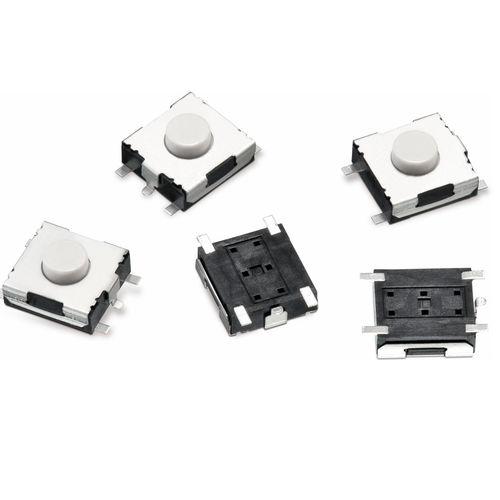 momentary micro-switch / single-pole / stainless steel / DC