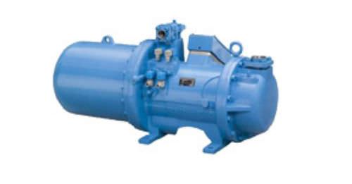 hermetic refrigeration compressor / screw / industrial