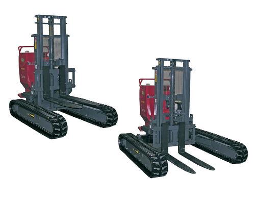 hydraulic pallet truck / stand-on / multifunction