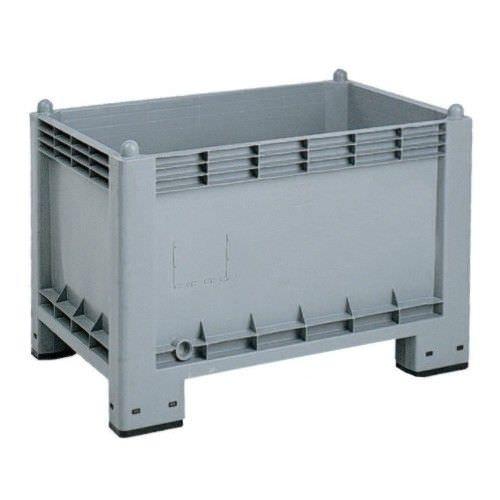 plastic pallet box / storage / transport / foodstuffs