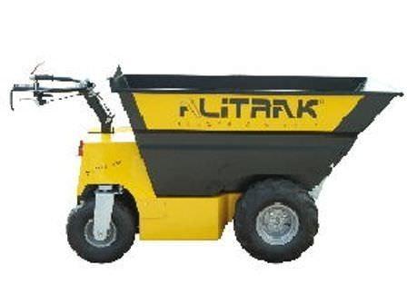 front unloading mini dumper / rubber-tired / electric