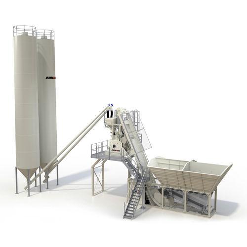 compact concrete mixing plant