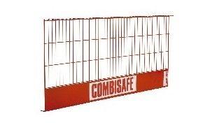 edge protection barrier / steel mesh / portable / high-resistance