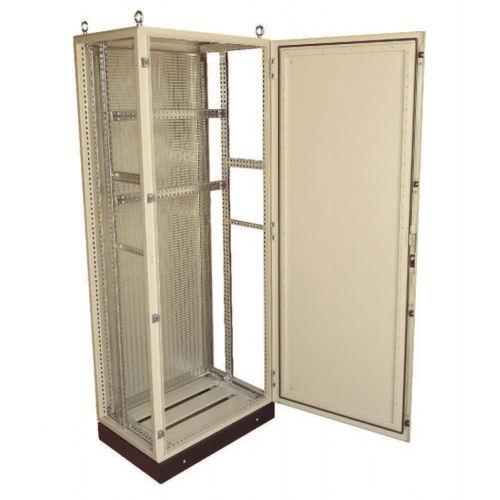 storage cabinet / free-standing / single-door / steel