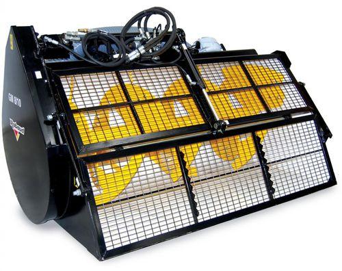 tilting bucket / concrete mixing / for excavators / for skid steer loaders