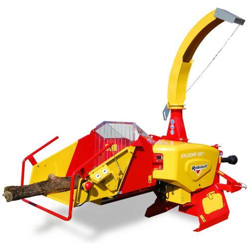 knife mill / cross beater / for wood / horizontal