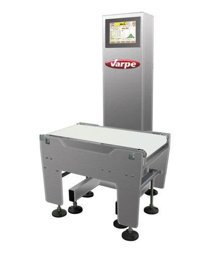 box packaging checkweigher / bag / for in-line monitoring / compact