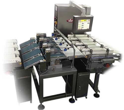 packaging checkweigher / for in-line monitoring / multi-line