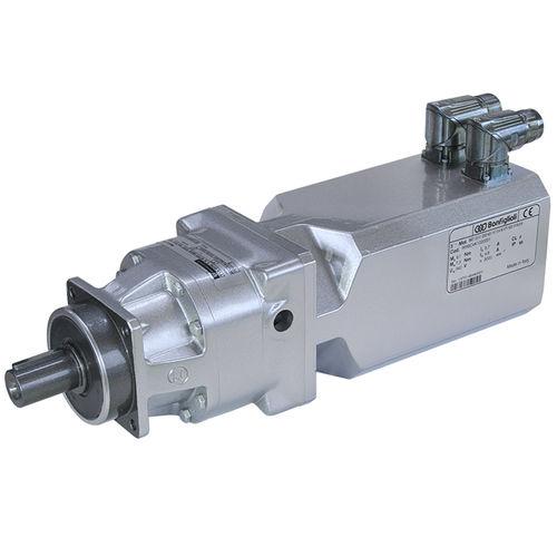 single-phase gear-motor / coaxial / epicyclic / low-backlash