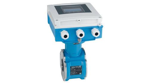 electromagnetic flow meter / for water / in-line / stainless steel