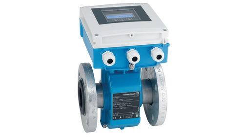 electromagnetic flow meter / for water / for liquids / flange