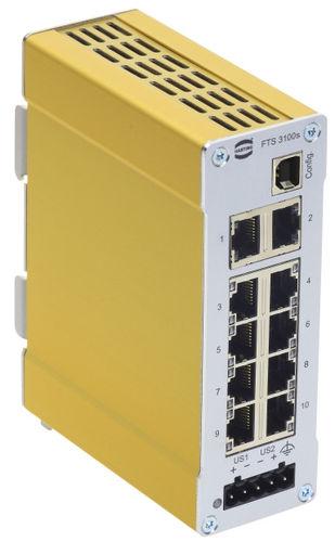 industrial network switch / unmanaged / 10 ports