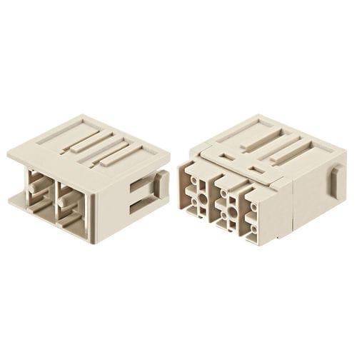 fiber optic connector / LC / female / IP65