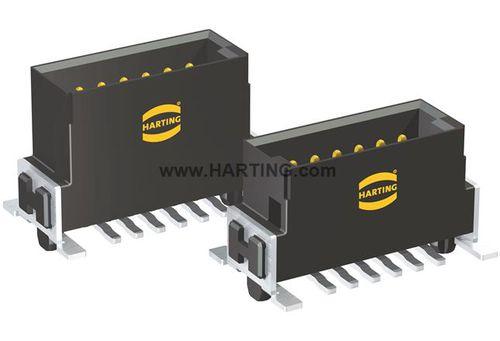 mezzanine connector / board-to-board / rectangular / insulation-displacement