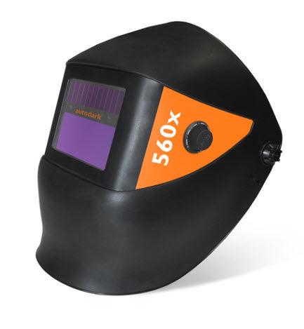 auto-darkening welding helmet / UV protection