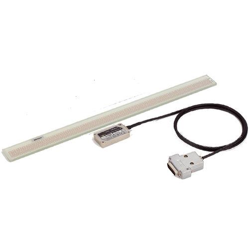 absolute linear encoder / exposed / glass scale / high-speed