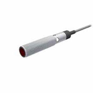 diffuse reflective photoelectric sensor / cylindrical / miniature / rugged