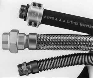 stainless steel hose / weather-resistant / temperature-resistant