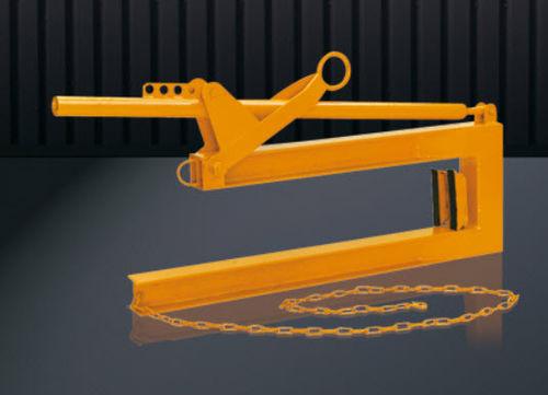 lifting hook / type C / for pipes / steel