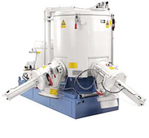 batch mixer / stainless steel / high-shear / clean-in-place (CIP)