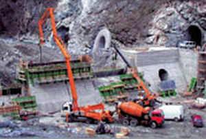 dam formwork / metal / for concrete