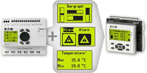 LED display / 17-segment / multifunction / electronic