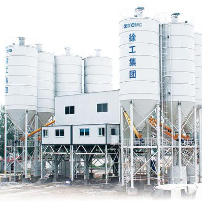 stationary concrete mixing plant / horizontal