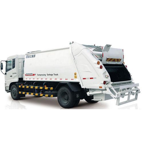 rear-loader waste collection vehicle