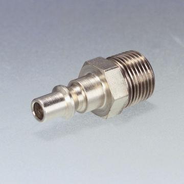 threaded instant coupling / steel / pneumatic