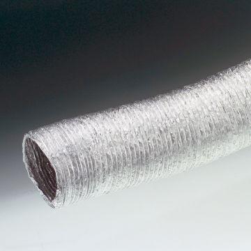 spiral air duct / flexible / aluminum / for ventilation