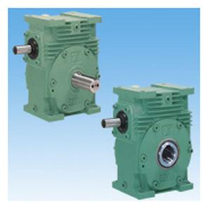 worm gear reducer / cylindrical / orthogonal / compact