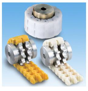 flexible coupling / roller chain / light-duty / nylon