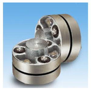 flexible coupling / flange / rubber / cast iron