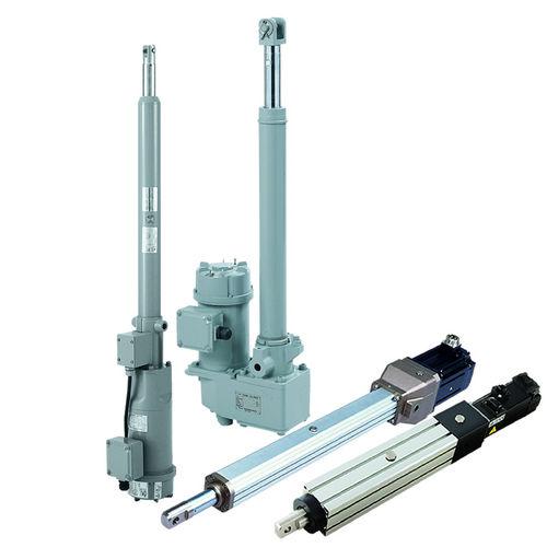 hydraulic cylinder / electric / worm gear / precision