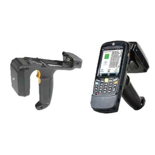 hand RFID reader / mobile / with integrated antenna / UHF