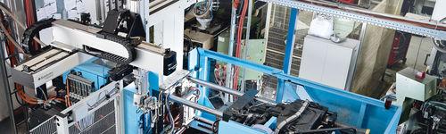 cartesian robot / 4-axis / for injection molding machines / industrial