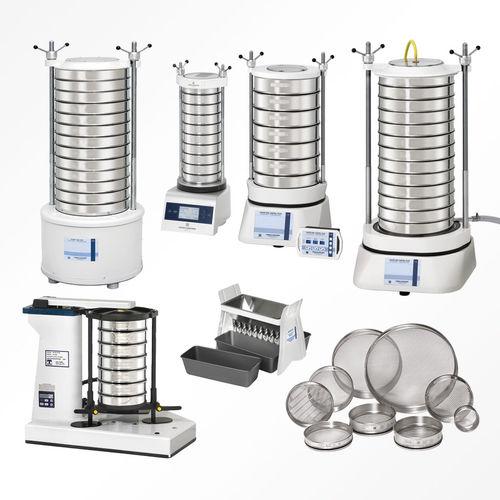 electromagnetic sieve shaker / for bulk materials / for pellets / for powders