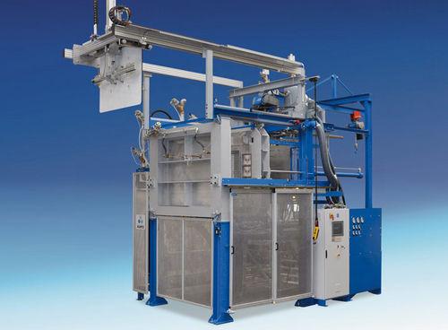 particle foam molding machine / for expanded polystyrene