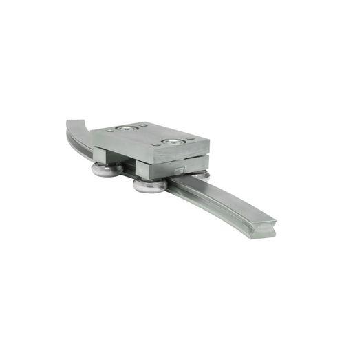 ball bearing linear guide / for curved tracks