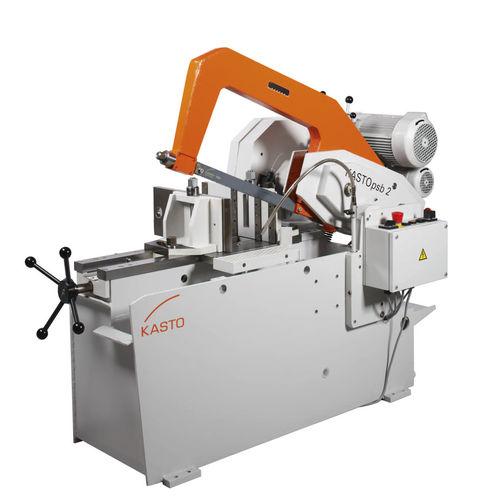 miter saw / for profiles / with cooling system / hydraulic